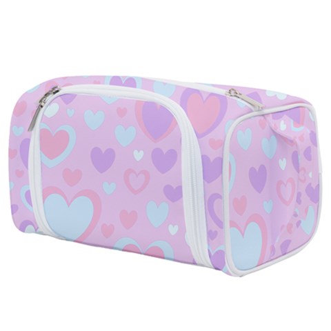 Unicorn Hearts Toiletries Pouch from ArtsNow.com
