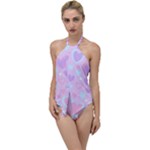 Unicorn Hearts Go with the Flow One Piece Swimsuit