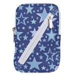 Stars Blue Belt Pouch Bag (Small)