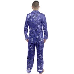 Men s Long Sleeve Satin Pajamas Set 