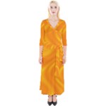 Honey wave  Quarter Sleeve Wrap Maxi Dress