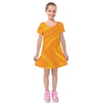 Honey wave  Kids  Short Sleeve Velvet Dress