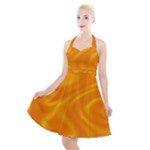 Honey wave  Halter Party Swing Dress 