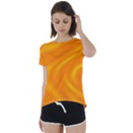 Honey wave  Short Sleeve Foldover Tee