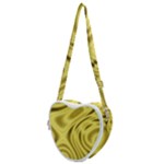 Golden wave  Heart Shoulder Bag