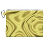 Golden wave  Canvas Cosmetic Bag (XL)