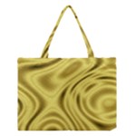 Golden wave  Medium Tote Bag