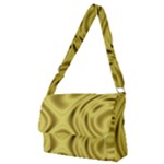 Golden wave  Full Print Messenger Bag (M)
