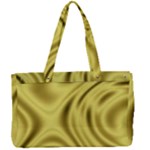 Golden Wave Canvas Work Bag
