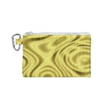 Golden Wave Canvas Cosmetic Bag (Small)