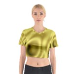 Golden Wave 2 Cotton Crop Top