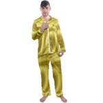 Golden Wave 2 Men s Long Sleeve Satin Pyjamas Set