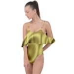Golden Wave 2 Drape Piece Swimsuit