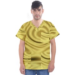 Men s V-Neck Scrub Top 