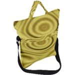 Golden Wave 3 Fold Over Handle Tote Bag