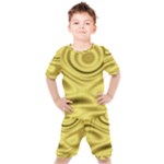 Golden Wave 3 Kids  Tee and Shorts Set