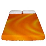 Honey Wave 1 Fitted Sheet (Queen Size)