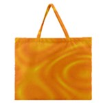 Honey Wave 1 Zipper Large Tote Bag