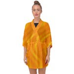 Honey Wave 1 Half Sleeve Chiffon Kimono