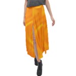 Honey Wave 1 Velour Split Maxi Skirt