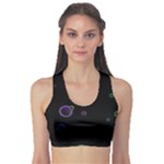 Bubble In Dark Sports Bra