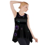 Bubble In Dark Side Drop Tank Tunic