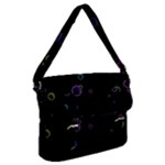 Bubble In Dark Buckle Messenger Bag