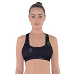 Bubble In Dark Cross Back Sports Bra