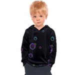 Bubble In Dark Kids  Overhead Hoodie