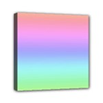 Pastel Rainbow Ombre Gradient Mini Canvas 6  x 6  (Stretched)
