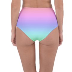 Reversible High-Waist Bikini Bottoms 