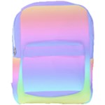 Pastel Rainbow Ombre Gradient Full Print Backpack
