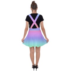 Velvet Suspender Skater Skirt 