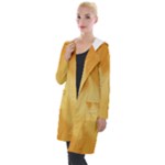 Gold Flame Ombre Hooded Pocket Cardigan
