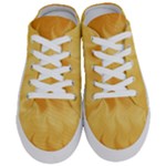 Gold Flame Ombre Half Slippers