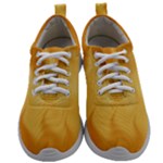 Gold Flame Ombre Mens Athletic Shoes