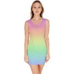Pastel Rainbow Ombre Bodycon Dress