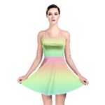 Pastel Rainbow Ombre Reversible Skater Dress