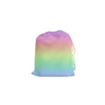 Pastel Rainbow Ombre Drawstring Pouch (XS)
