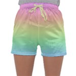 Pastel Rainbow Ombre Sleepwear Shorts