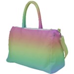 Pastel Rainbow Ombre Duffel Travel Bag