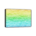 Rainbow Ombre Texture Mini Canvas 6  x 4  (Stretched)