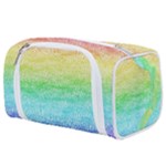 Rainbow Ombre Texture Toiletries Pouch