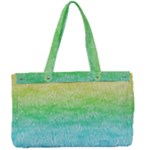 Rainbow Ombre Texture Canvas Work Bag