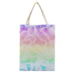 Pastel Rainbow Tie Dye Classic Tote Bag