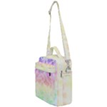 Pastel Rainbow Tie Dye Crossbody Day Bag