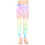 Pastel Rainbow Tie Dye Kids  Leggings