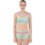 Pastel Rainbow Tie Dye Work It Out Gym Set