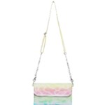 Pastel Rainbow Tie Dye Mini Crossbody Handbag