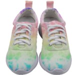 Pastel Rainbow Tie Dye Kids Athletic Shoes